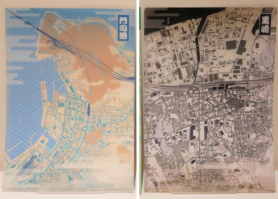 マップデザインギャラリー小倉 北九州の地図がモチーフの新商品登場 北九州ノコト