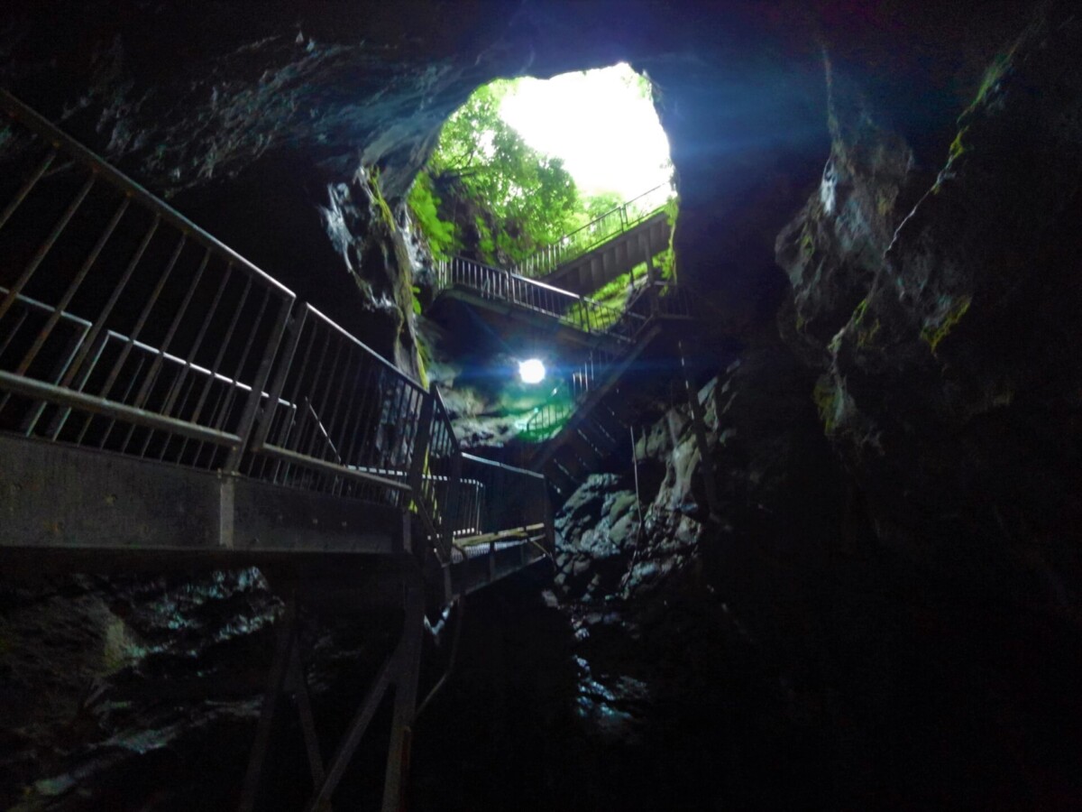 恐竜の落とし穴？縦に広がる不思議な「牡鹿鍾乳洞」【北九州市小倉南区